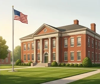 County government building where dog licenses are issued in Ohio